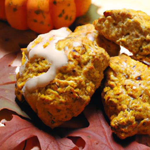 Irresistible Gluten-Free Pumpkin Scones with Maple Glaze Delight