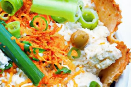 Savory Cottage Cheese Bowls Dusted with Everything Seasoning