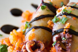 Savory Stuffed Squid: A Herb-Infused Rice Delight