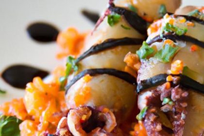 Savory Stuffed Squid: A Herb-Infused Rice Delight