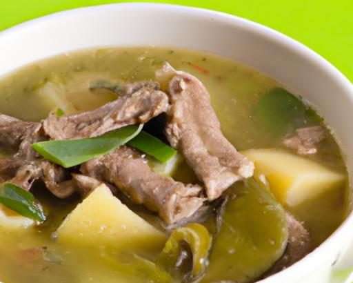 Hearty Green Banana and Beef Soup: A Nutritious Fusion Delight