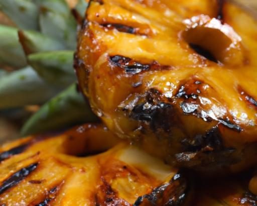 Savor the Sweetness: Grilled Pineapple with Honey & Cinnamon