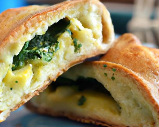 Irresistible Savory Bread Filled with Spinach and Cheese Delight