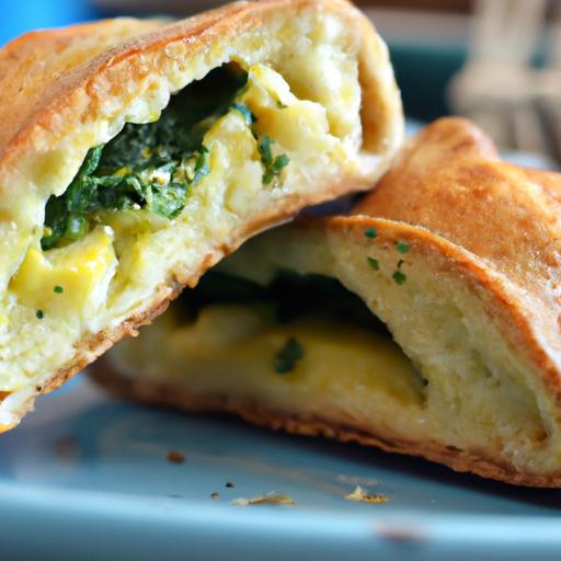Irresistible Savory Bread Filled with Spinach and Cheese Delight