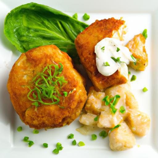 Jackfruit “Crab” Cakes with Zesty Remoulade Twist