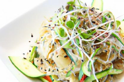 Chilled Ramen Salad with Zesty Sesame Vinaigrette Twist