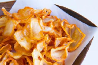 Crunchy Air Fryer Pasta Chips: A Healthy Snack Hack