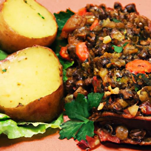 Hearty Lentil Loaf with Sweet Maple-Balsamic Glaze Delight