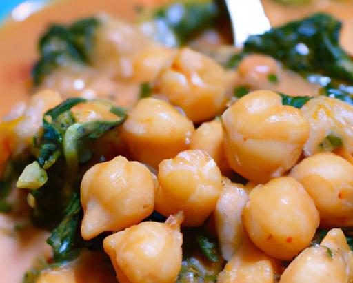 Quick & Creamy: 15-Min Chickpea Spinach Curry Delight
