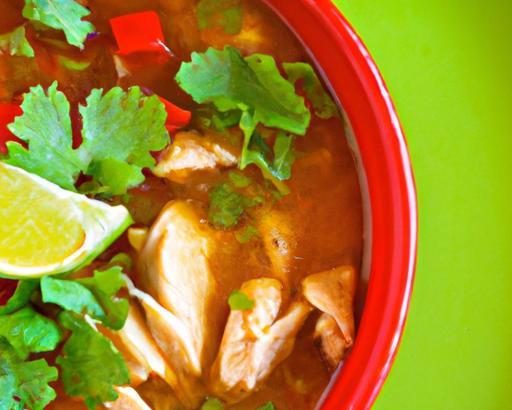 Bright & Healthy: Lightened-Up Chicken Tortilla Soup Delight