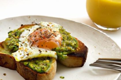 Savory Pesto Eggs on Toast: A Flavor-Packed Breakfast Boost