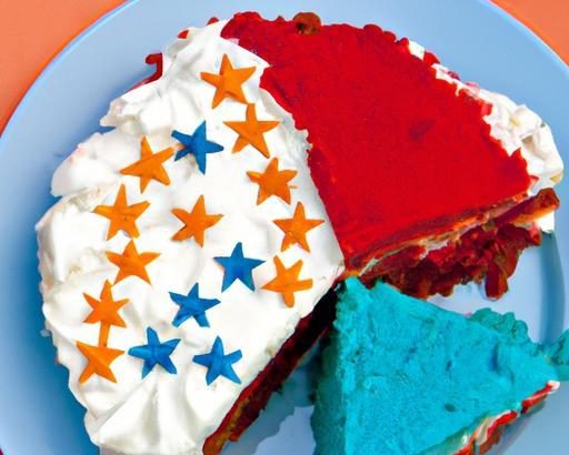 Star-Spangled Sweetness: Fourth of July Flag Cake Recipe