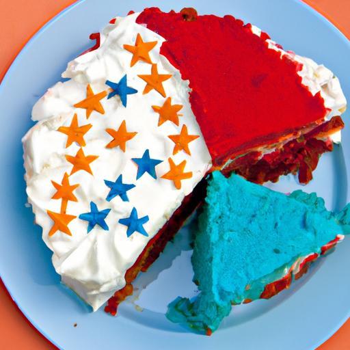Star-Spangled Sweetness: Fourth of July Flag Cake Recipe