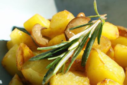 Zesty Vegan Greek Lemon Potatoes: A Citrus-Infused Delight