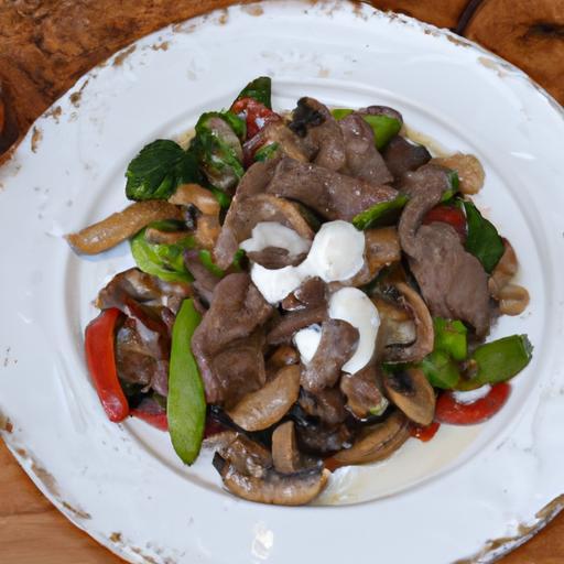 Rich and Creamy Keto Beef & Mushroom Stroganoff Recipe
