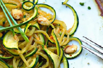 Zesty Gluten-Free Thai Peanut Zucchini Noodles Recipe Guide