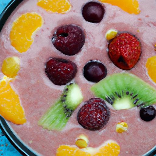 Bright & Nourishing: Crafting Vibrant Healthy Smoothie Bowls