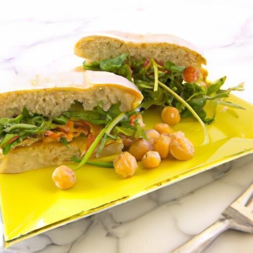 Regal Flavors: Crafting the Coronation Chickpea Salad Sandwich