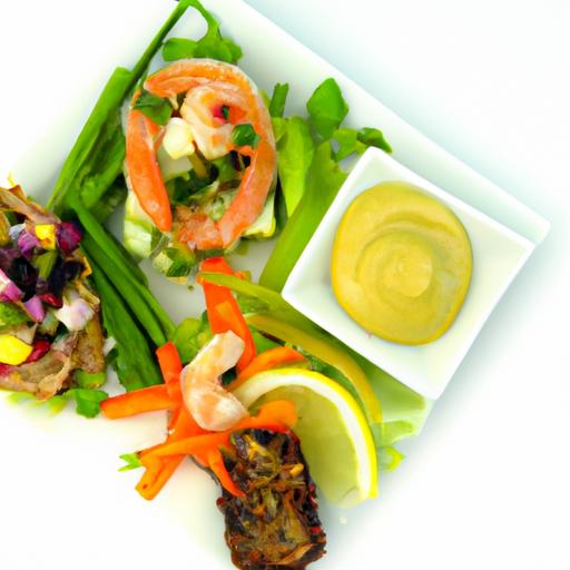 Savor the Crunch: Crispy Seafood ‌platter with Spicy ‍Aioli