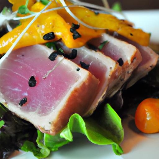 Savor the Flavor: Perfect Seared Tuna with Fresh Greens