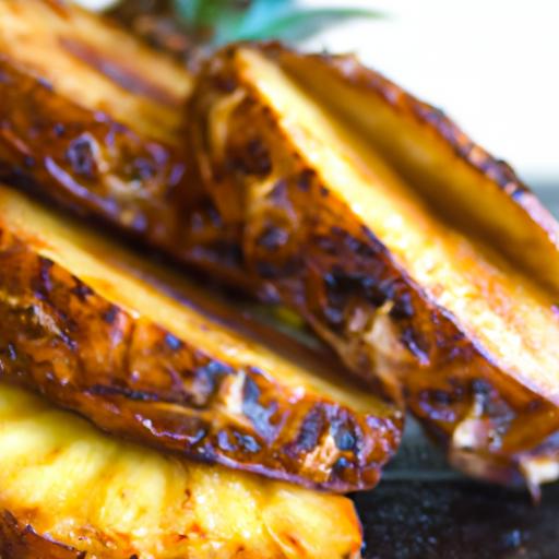 Savor the‌ Sweetness: ​Grilled Pineapple with Honey &⁤ cinnamon