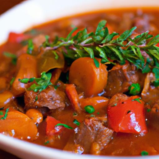 Savor the Bold Flavors of Rich Beef and Paprika Stew
