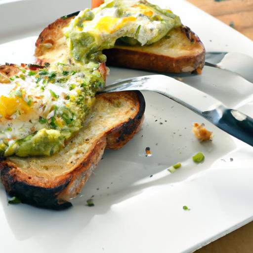 Savory Pesto eggs on Toast: A Flavor-Packed breakfast Boost