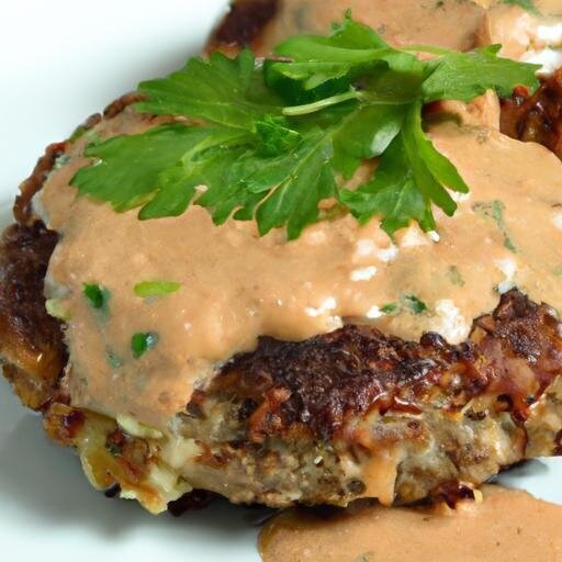 Sizzling Savory‍ Beef ⁢Patties Paired⁣ with Zesty Tangy Sauce