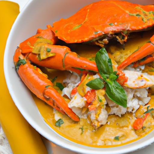 Savor the ⁣Rich and Creamy Delights of Crab ​Curry Bliss