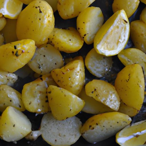 Zesty Vegan Greek Lemon Potatoes: A Citrus-infused Delight