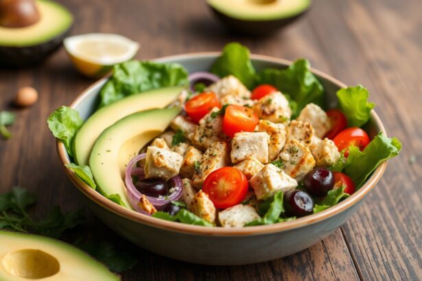 Keto avocado chicken salad: creamy, low-carb delight.