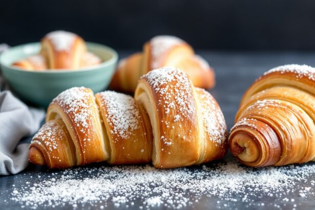Irresistible flaky buttery croissant-style crescent rolls recipe.