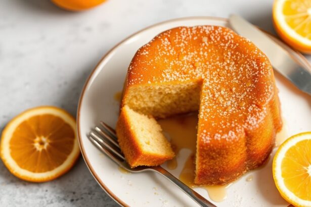 Sweet secret: delicious syrup-soaked revani cake, unveiled.