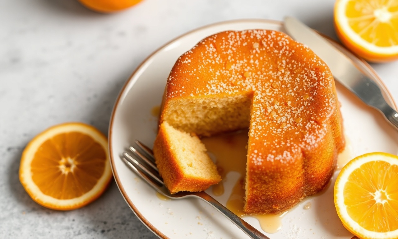 Sweet secret: delicious syrup-soaked revani cake, unveiled.