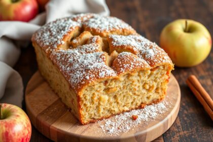 Irresistible gluten-free apple fritter bread, a delightful recipe.