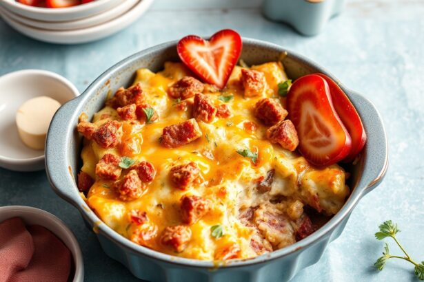Delicious Mother's Day brunch casserole: easy, savory recipes.