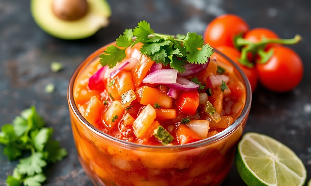 Perfect authentic pico de gallo recipe: fresh ingredients, vibrant flavor.