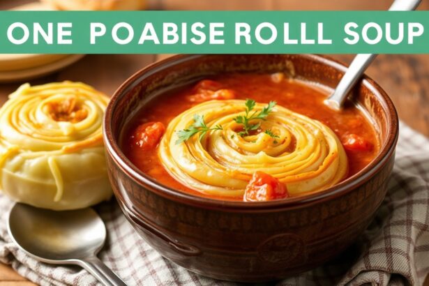 Easy one-pot cabbage roll soup recipe for ultimate comfort.