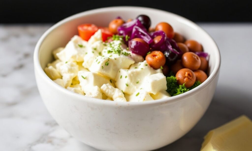 Perfect savory cottage cheese bowls with fresh toppings.