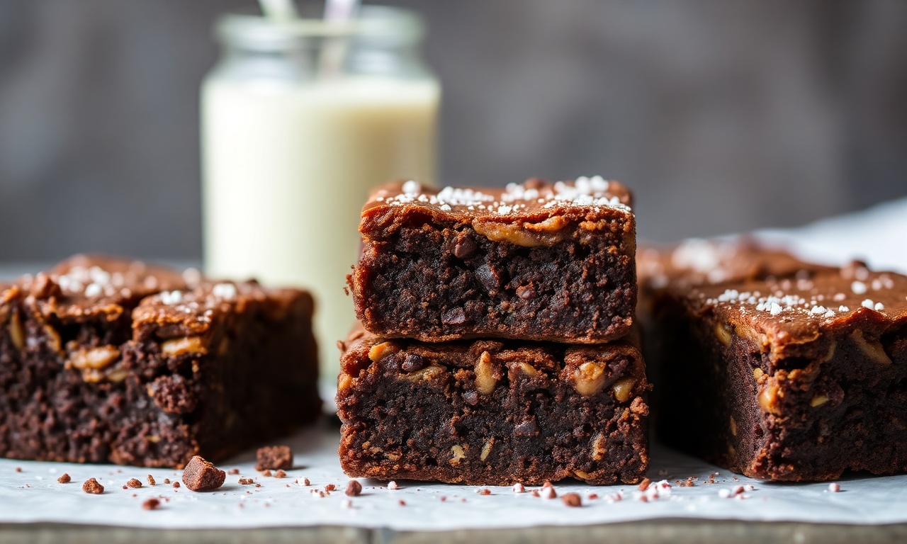 Decadent vegan paleo brownies: healthy, heavenly chocolate bliss.