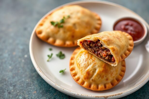 Irresistible savory beef empanadas, a flavorful delight.