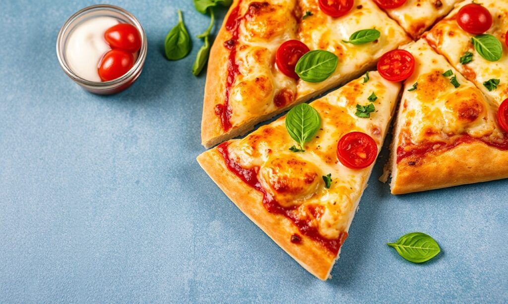 Cloud bread pizza: light, fluffy, delicious twist on classic pizza night.
