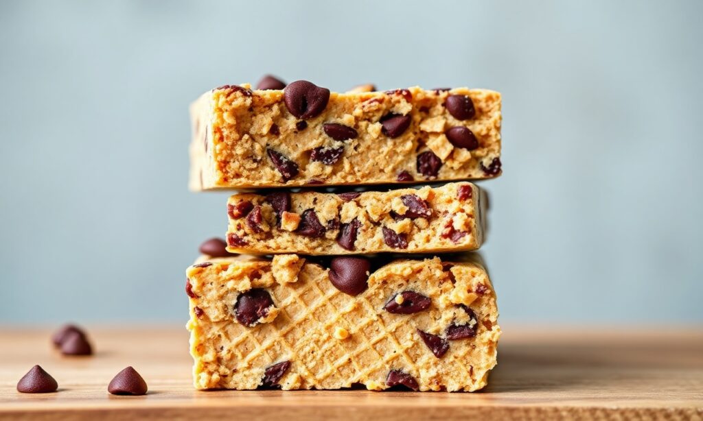 Irresistible no-bake protein bars for quick, healthy snacking.