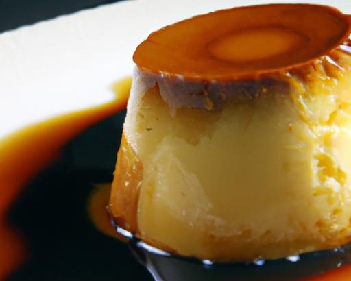 Silky Egg Pudding Elegance with Caramelized Sugar Bliss