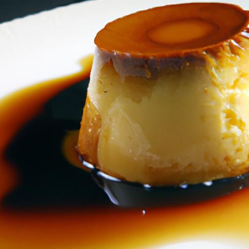 Silky Egg Pudding Elegance with Caramelized Sugar Bliss