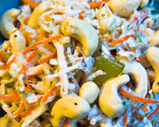 Creamy Cashew Vegan Coleslaw: A Refreshing Plant-Based Twist