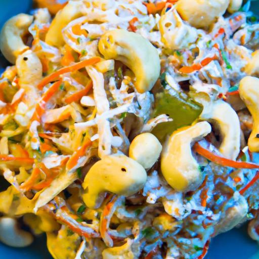 Creamy Cashew Vegan Coleslaw: A Refreshing Plant-Based Twist