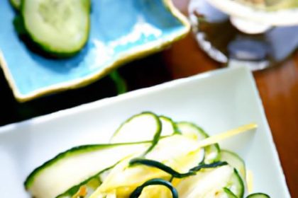 Refreshing Simplicity: The Art of Japanese Cucumber Salad