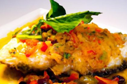 Savoring Braised Fish in Rich Caramel & Spicy Pepper Sauce