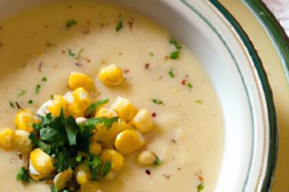Comfort in a Bowl: Creamy Corn and Potato Chowder Recipe